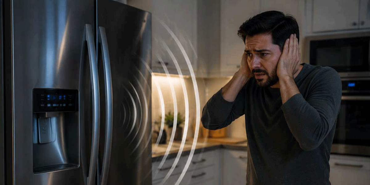 علت صدای یخچال (تق تق، ویز ویز، غرغر، سوت)، هر صدا چه معنایی دارد؟